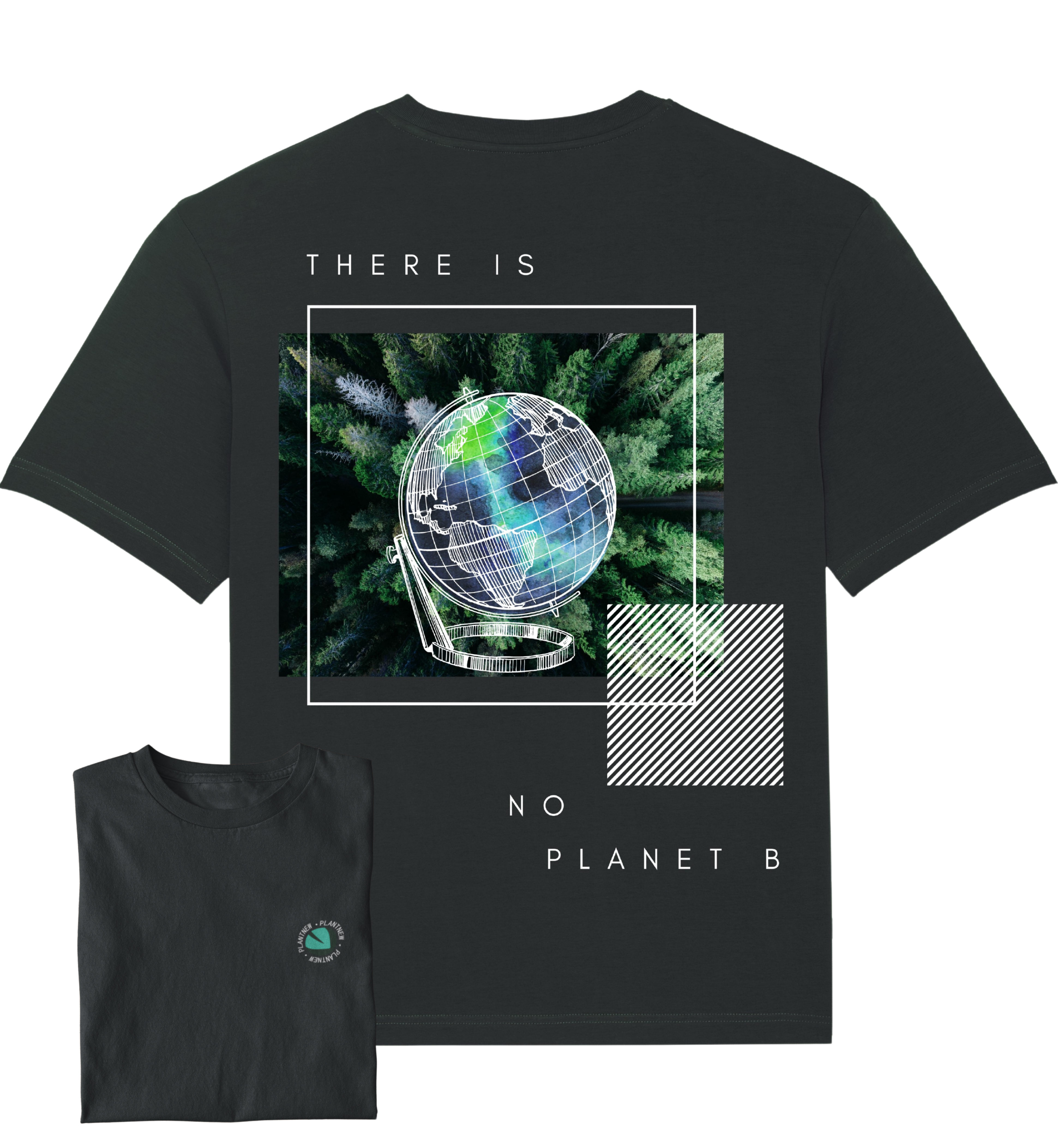 There is no Planet B Globus - Damen Relaxed T-Shirt