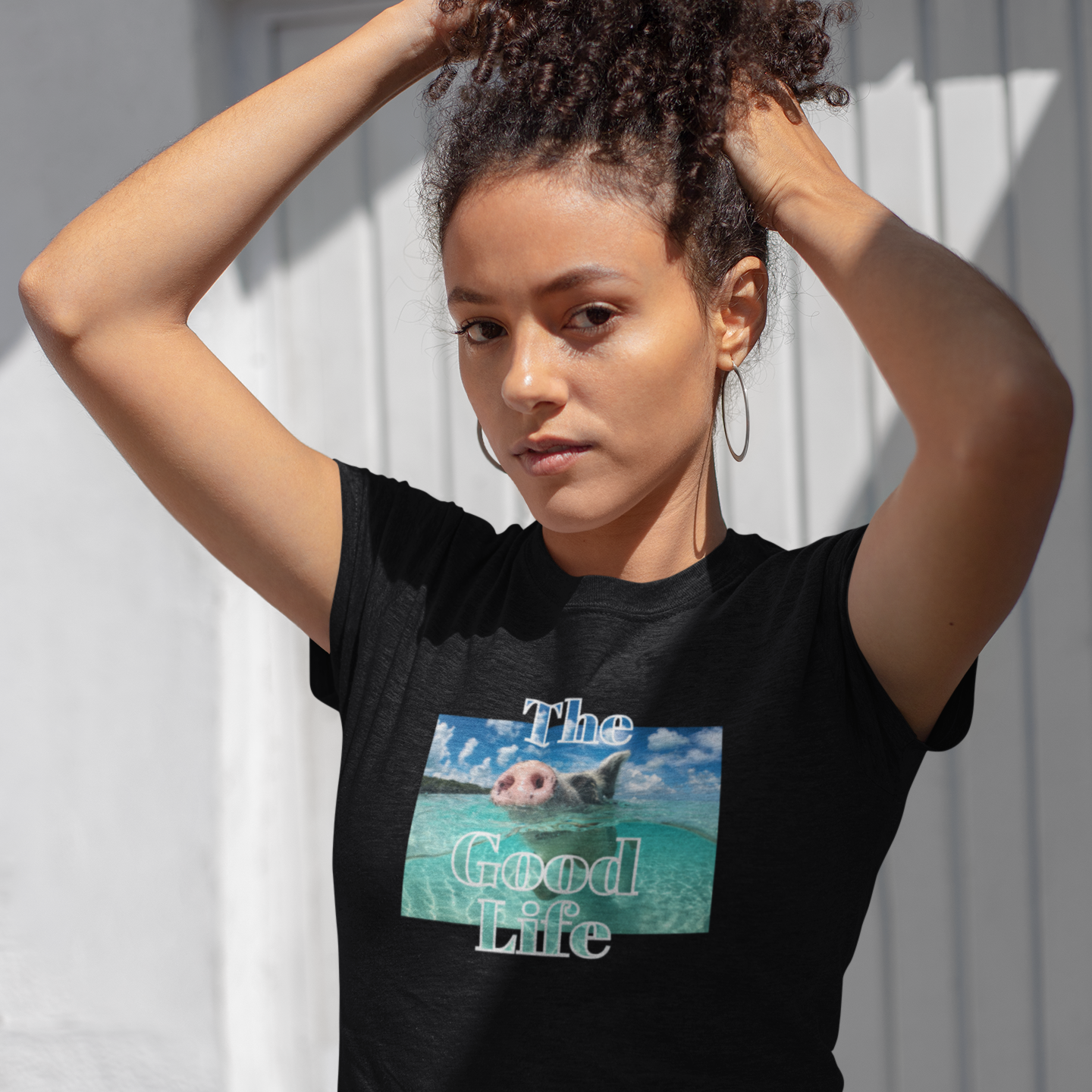 The Good Life - Damen T-Shirt Slim Fit