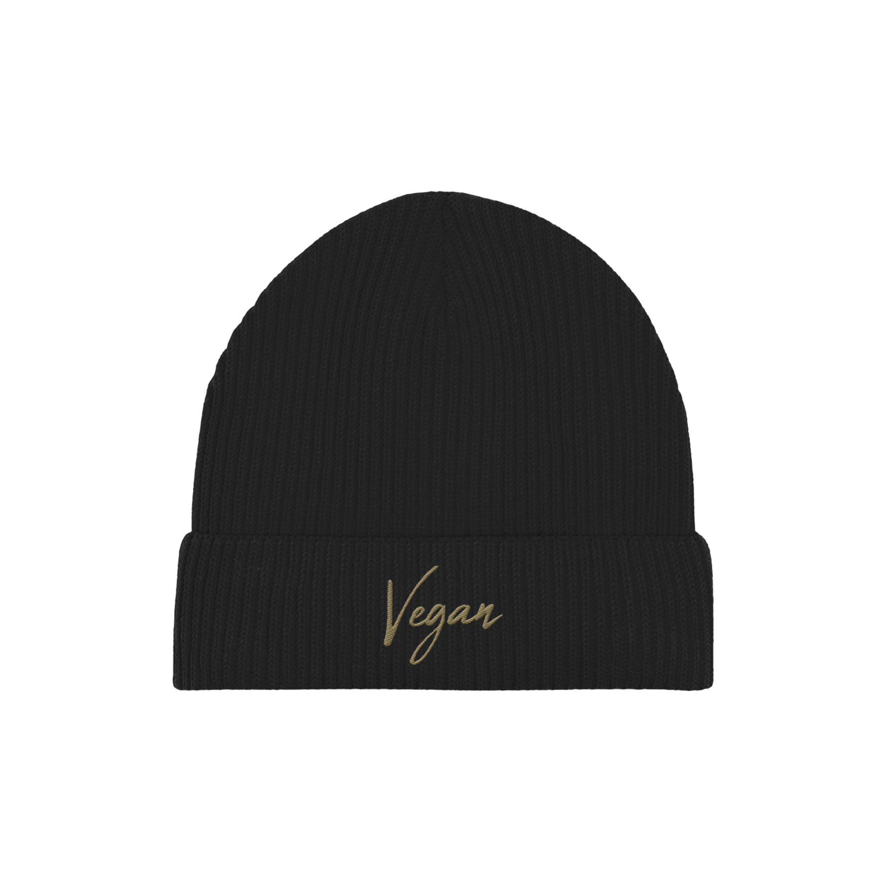 Vegan letter - Fisherman Beanie