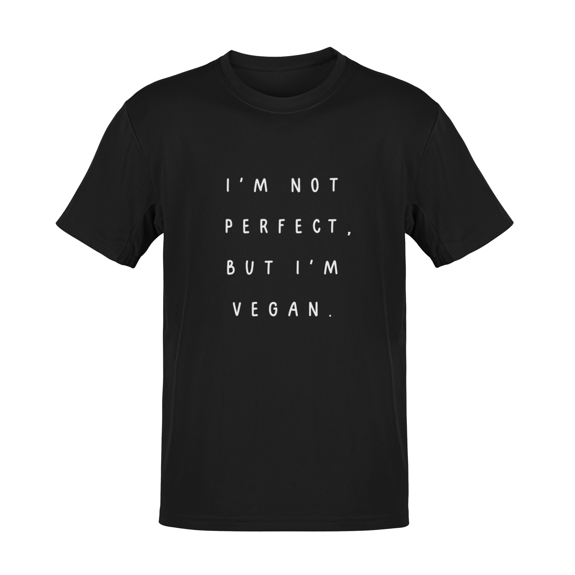i'm not perfect, but i'm vegan - Herren T-Shirt