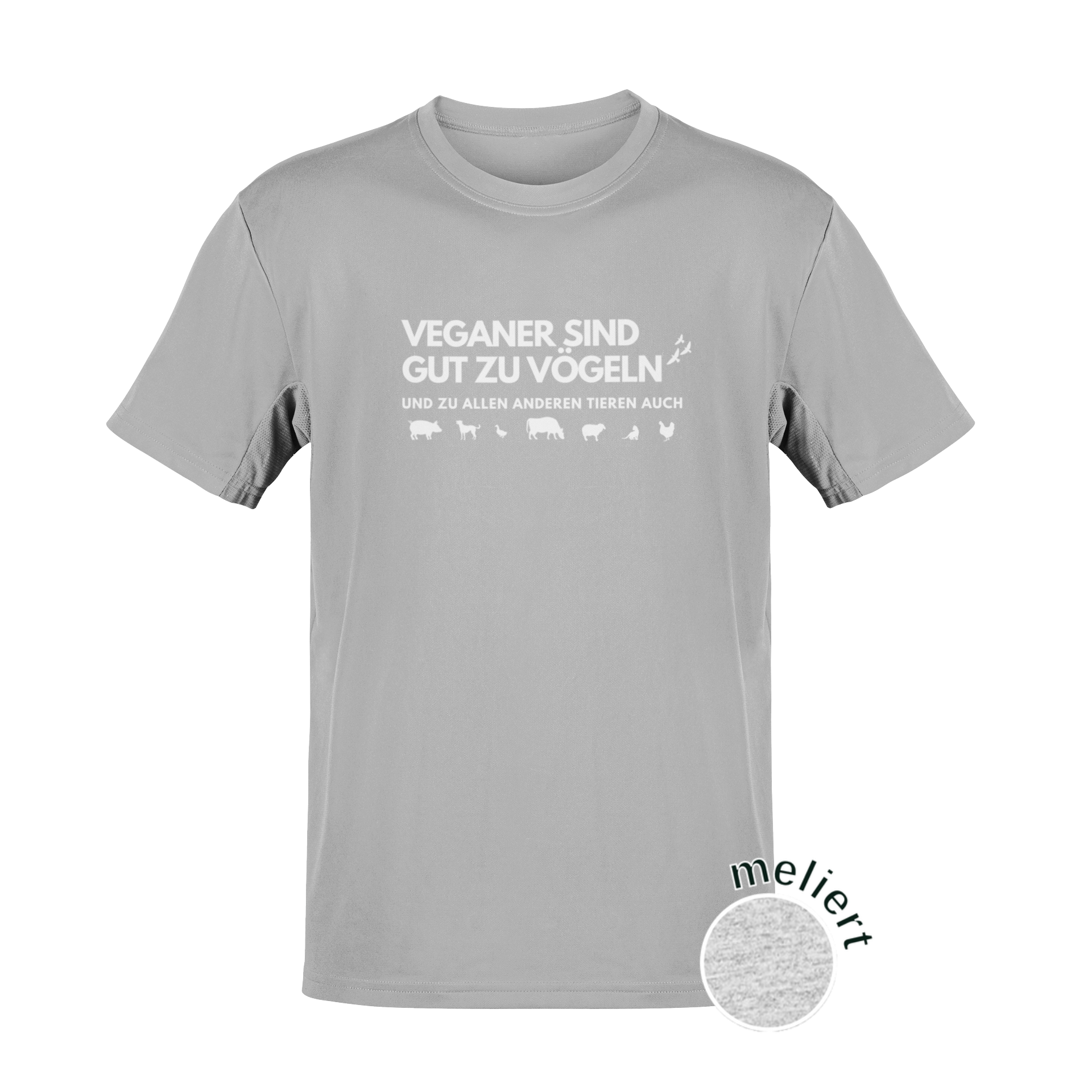 Veganer sind gut zu Vögeln - Männer T-Shirt
