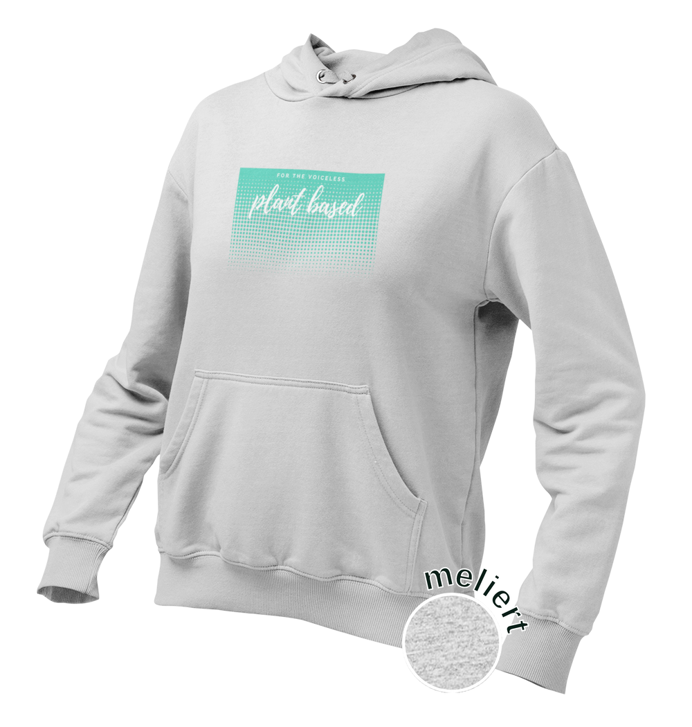 for the voiceless plant based - Damen Hoodie
