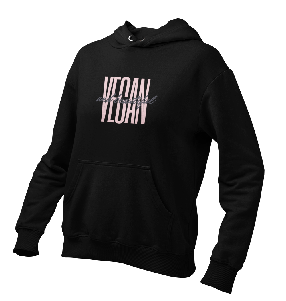Vegan and beautiful - Damen Hoodie
