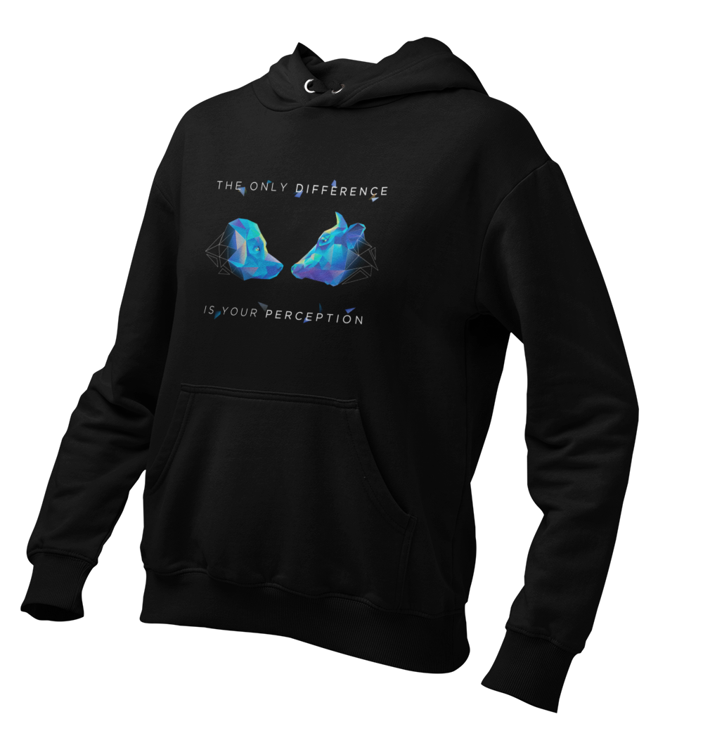 the only Difference is your Perception - Damen Hoodie