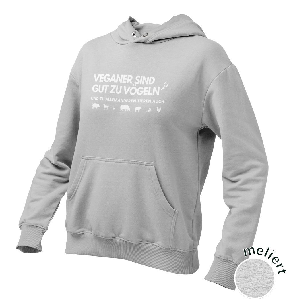 Veganer sind gut zu Vögeln - Damen Hoodie