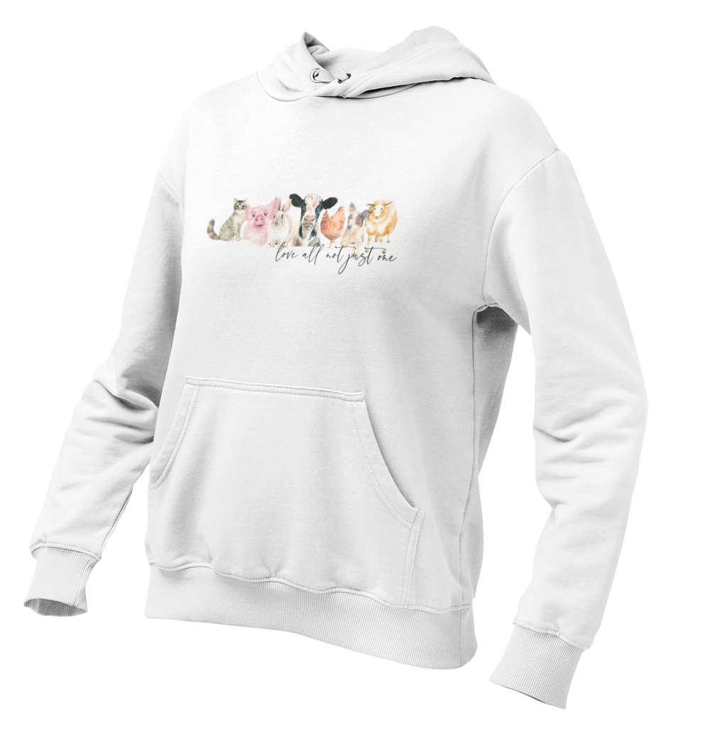 love all not just one - Damen Hoodie