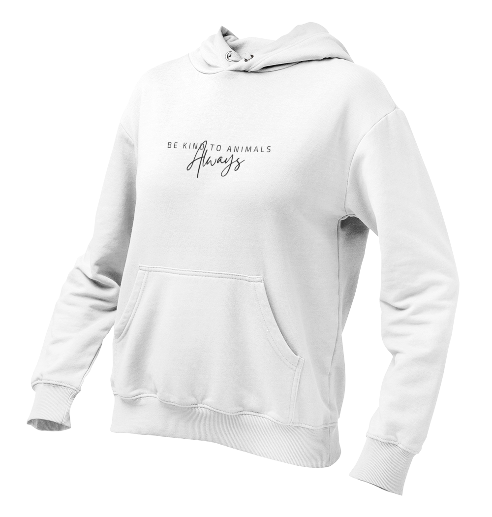 be kind to animals always - Damen Hoodie