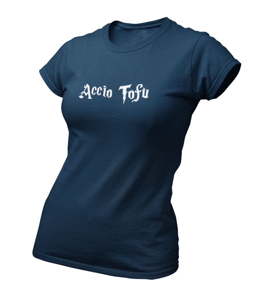 Accio Tofu - Damen T-Shirt Slim Fit