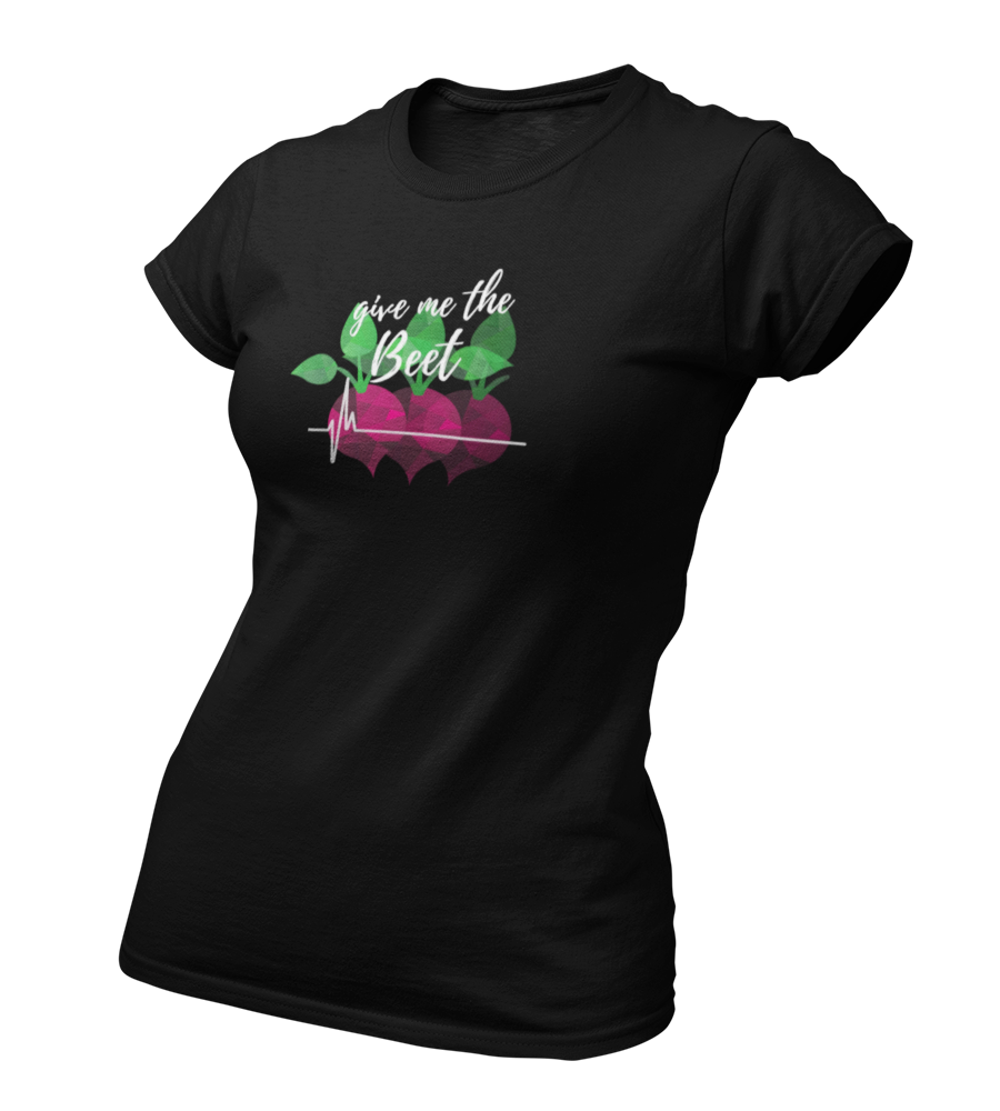 Give me the Beet - Damen T-Shirt Slim Fit