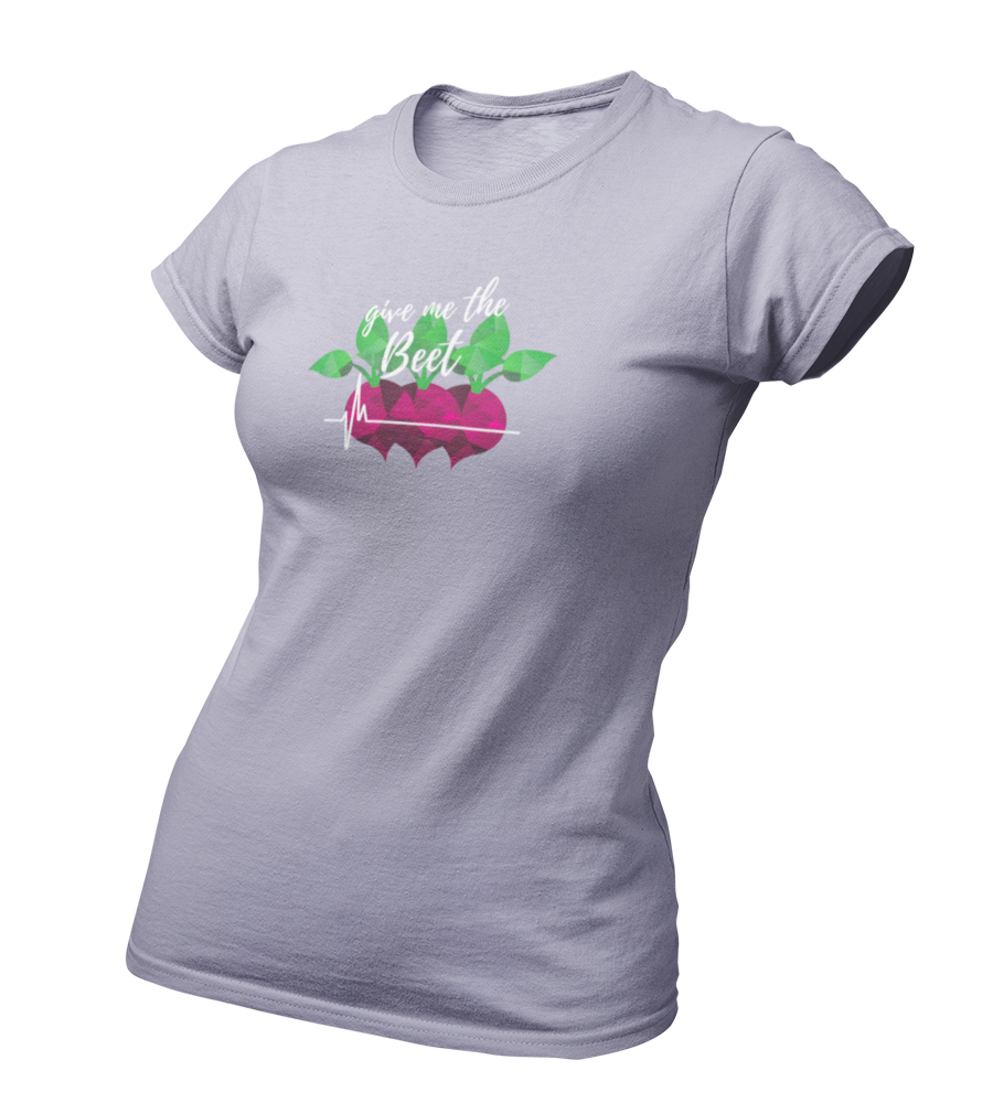 Give me the Beet - Damen T-Shirt Slim Fit