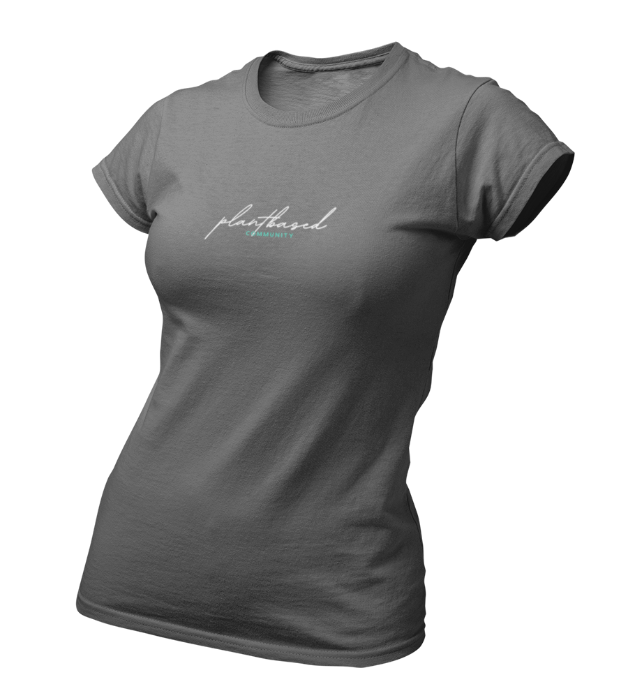 Plantbased Community - Damen T-Shirt Slim Fit
