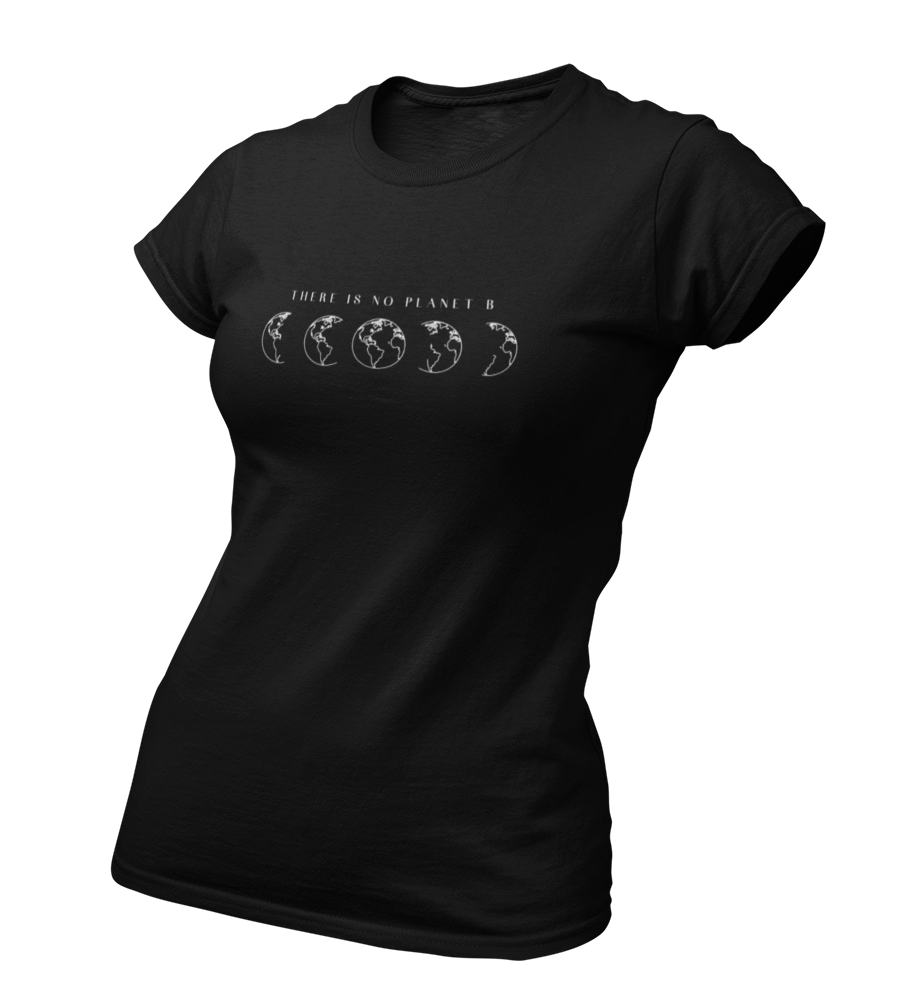 There is no Planet B - Damen T-Shirt Slim Fit