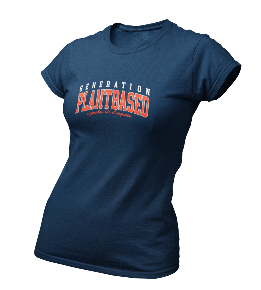 Generation plantbased - Damen T-Shirt Slim Fit