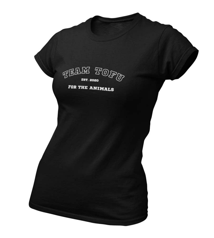 Team Tofu - Damen T-Shirt Slim Fit