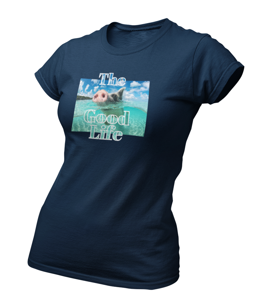 The Good Life - Damen T-Shirt Slim Fit