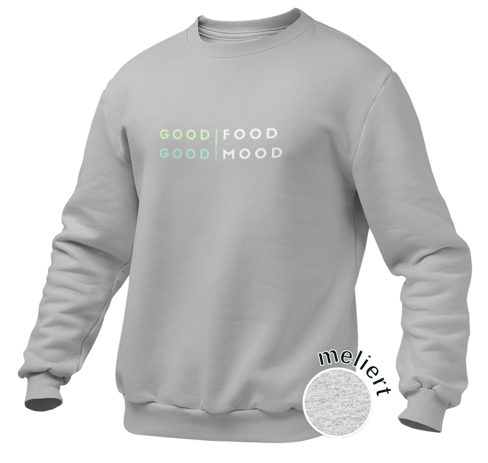 good food good mood - Herren Sweatshirt