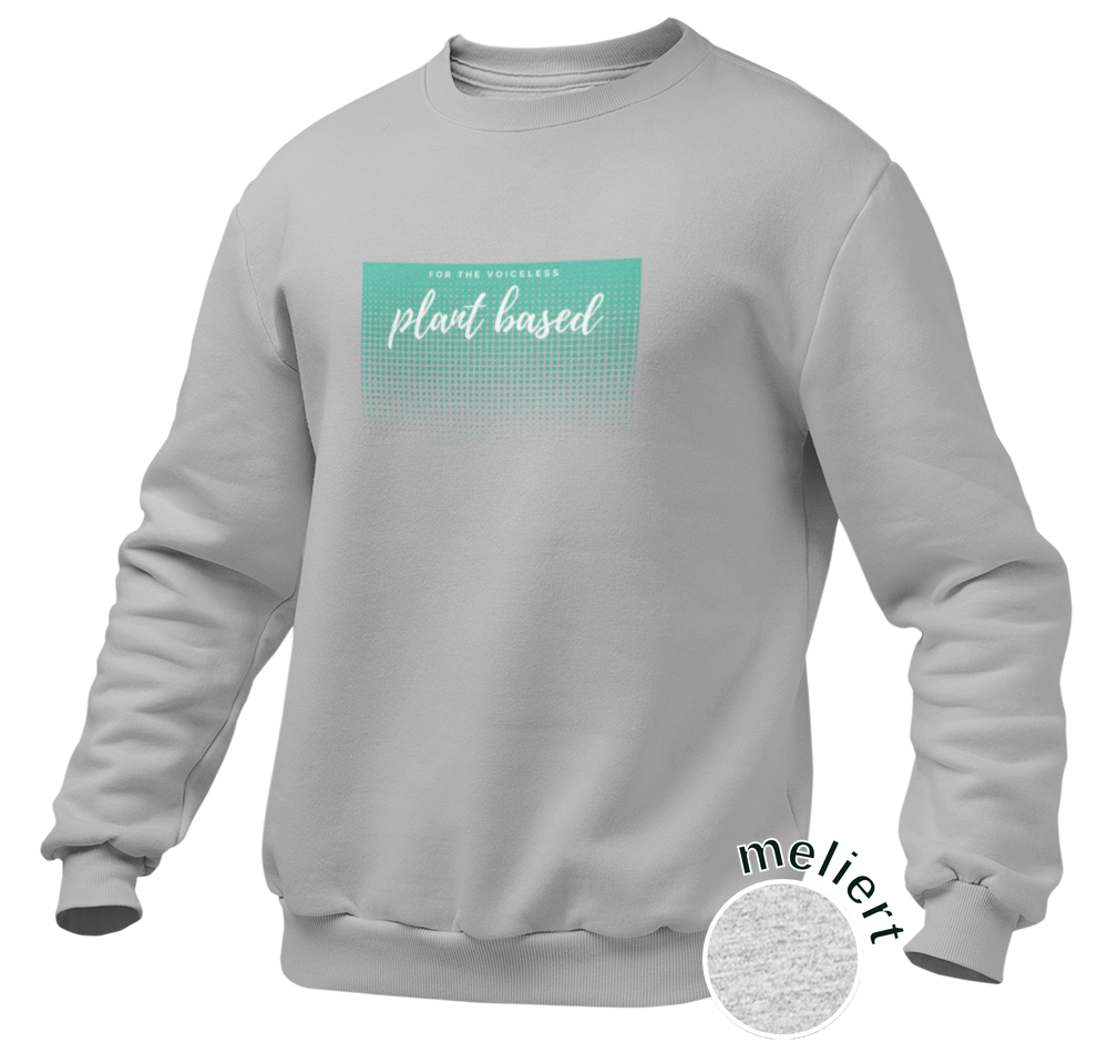 for the voiceless plant based - Herren Sweatshirt