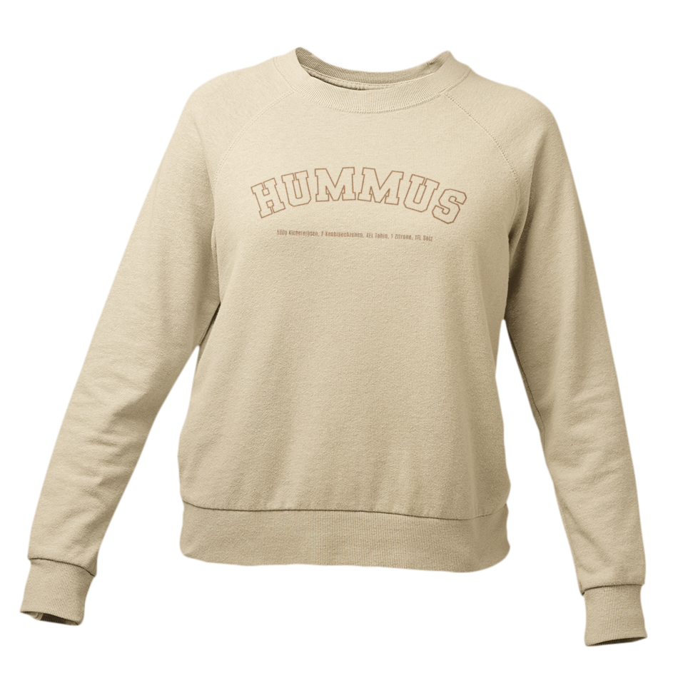 Hummus Recipe College - Damen Sweatshirt