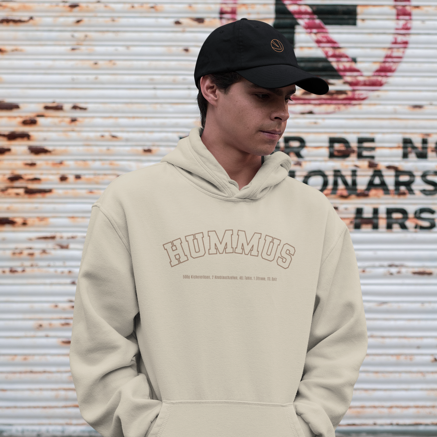 Hummus Recipe College - Herren Hoodie