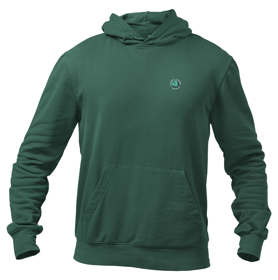 Plantnew Logo Single mit Rundschrift - Herren Hoodie