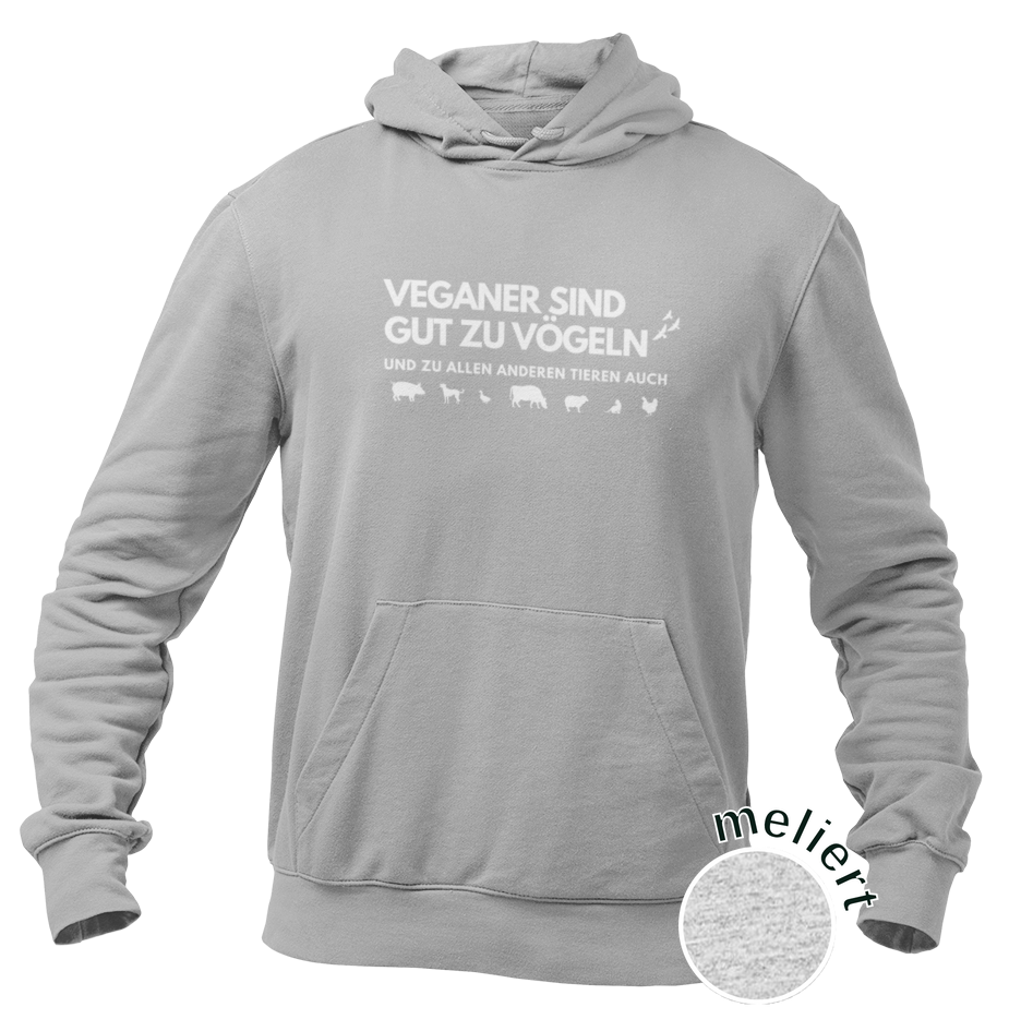 Veganer sind gut zu Vögeln - Männer Hoodie