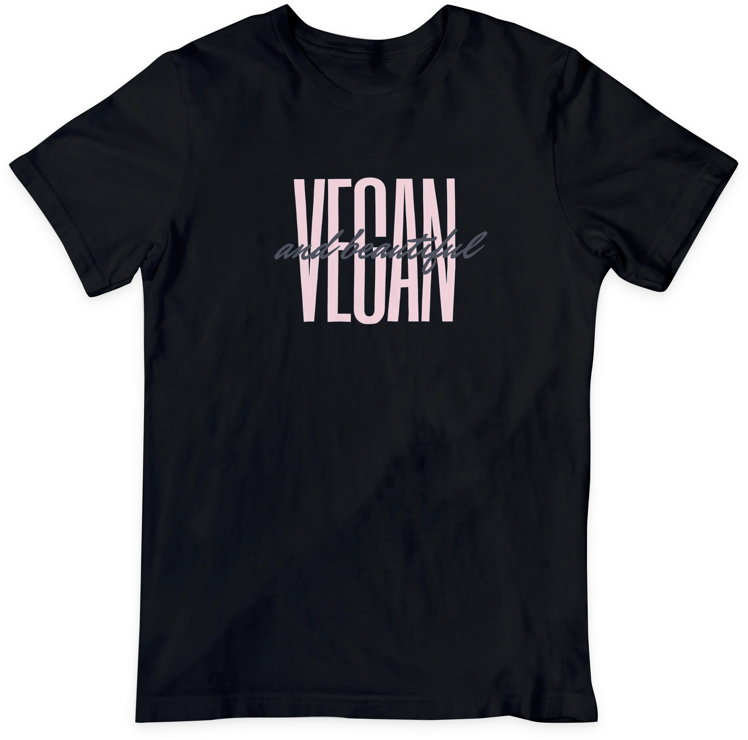 Vegan and beautiful - Damen T-Shirt