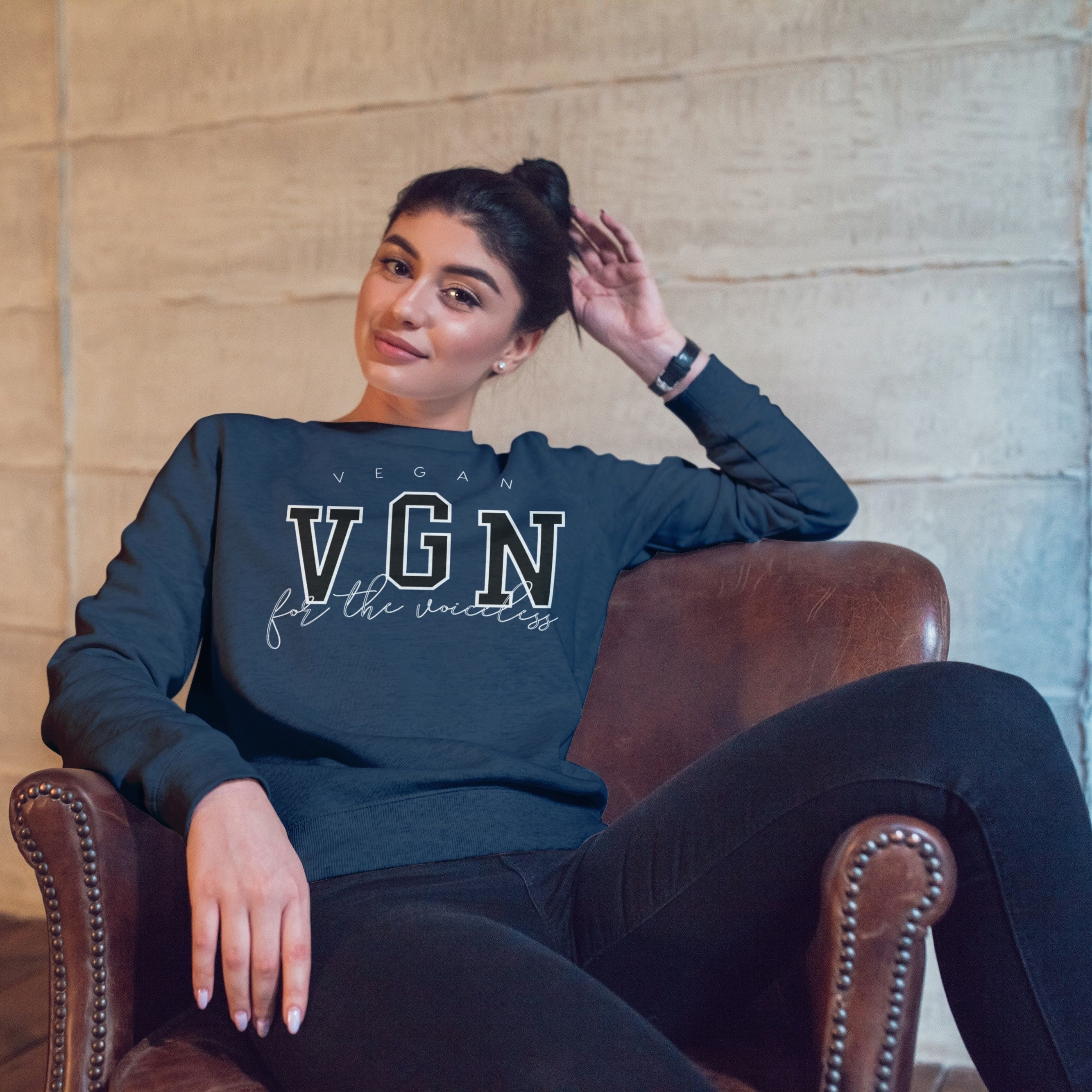 VGN Vegan for the Voiceless - Damen Sweatshirt
