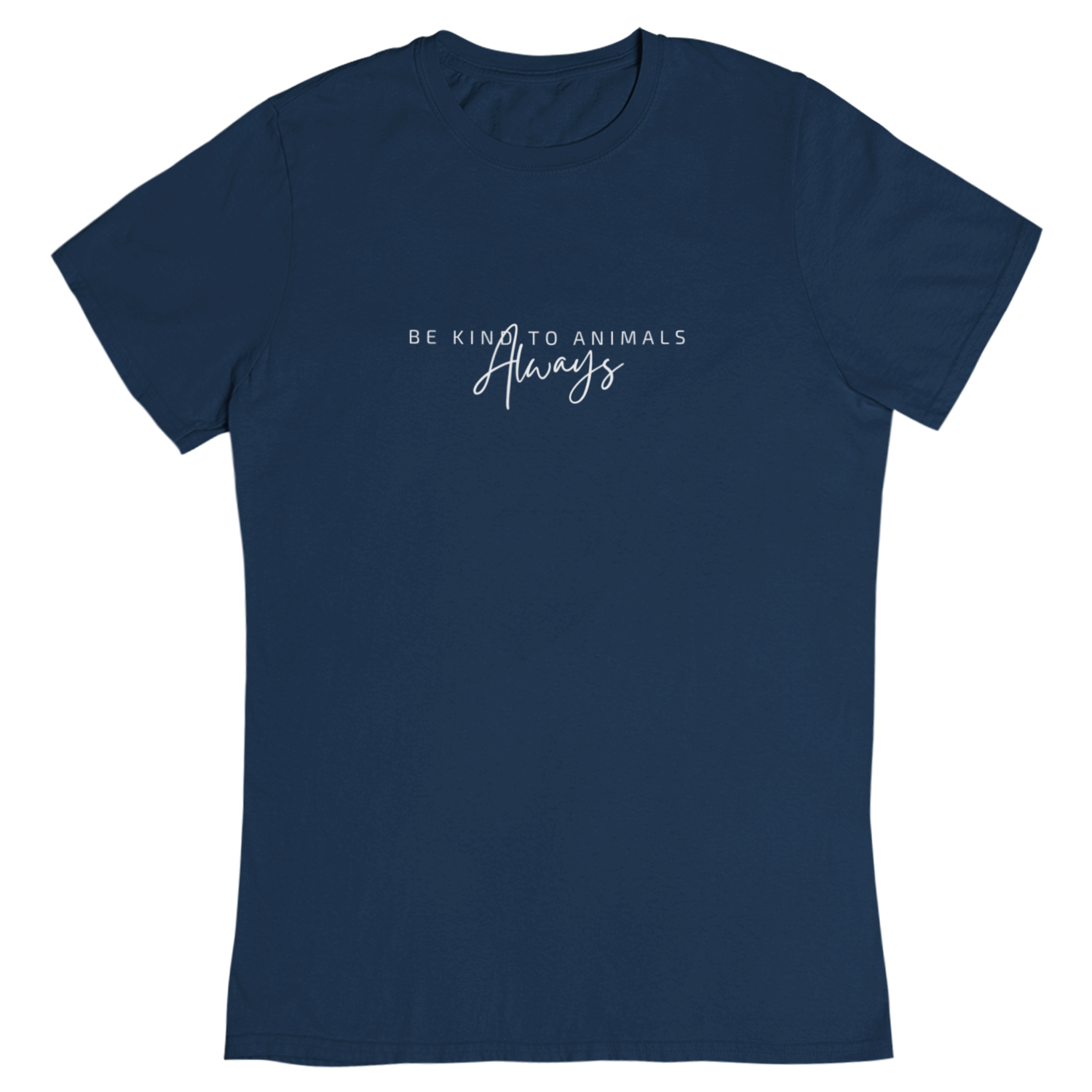 be kind to animals always - Damen T-Shirt