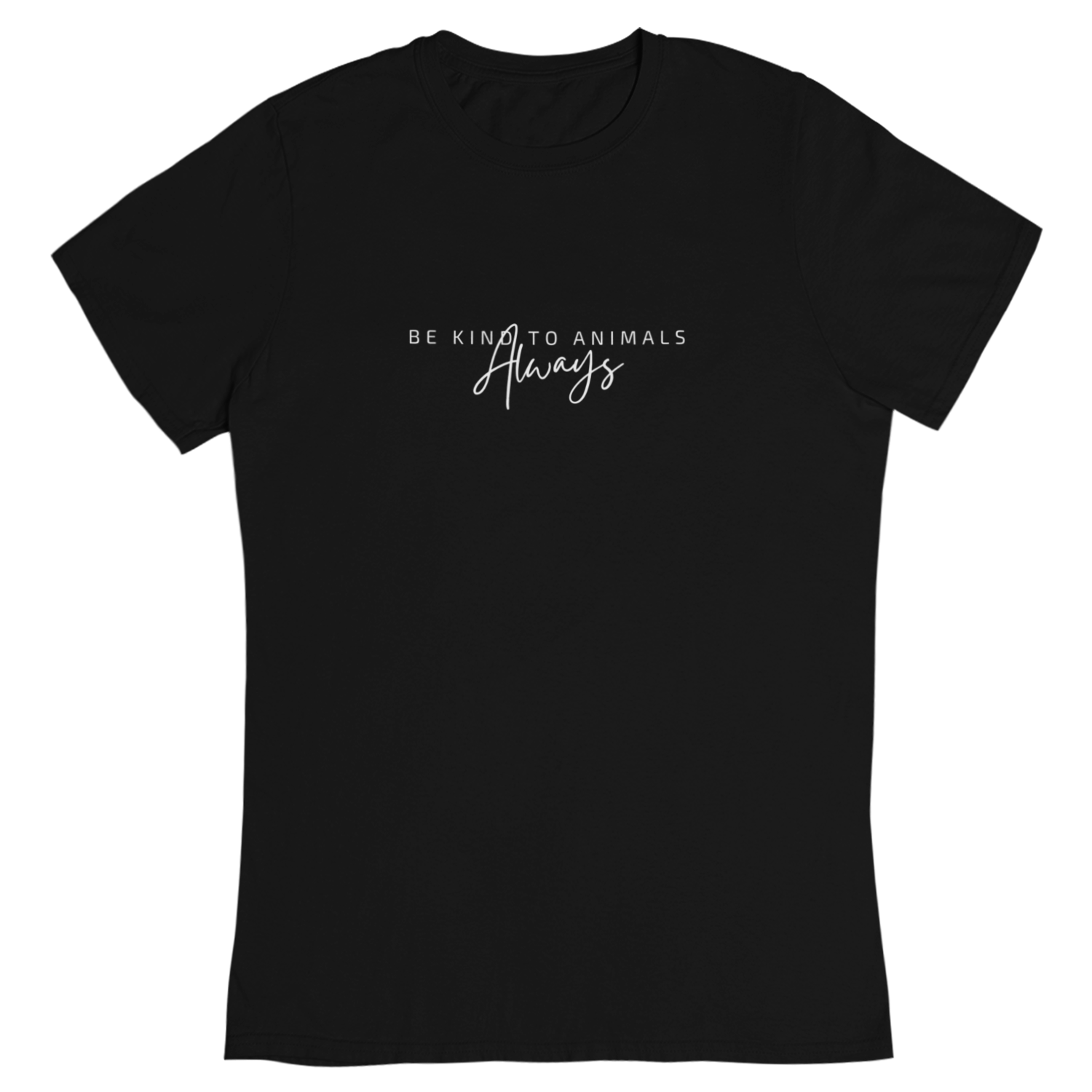be kind to animals always - Damen T-Shirt