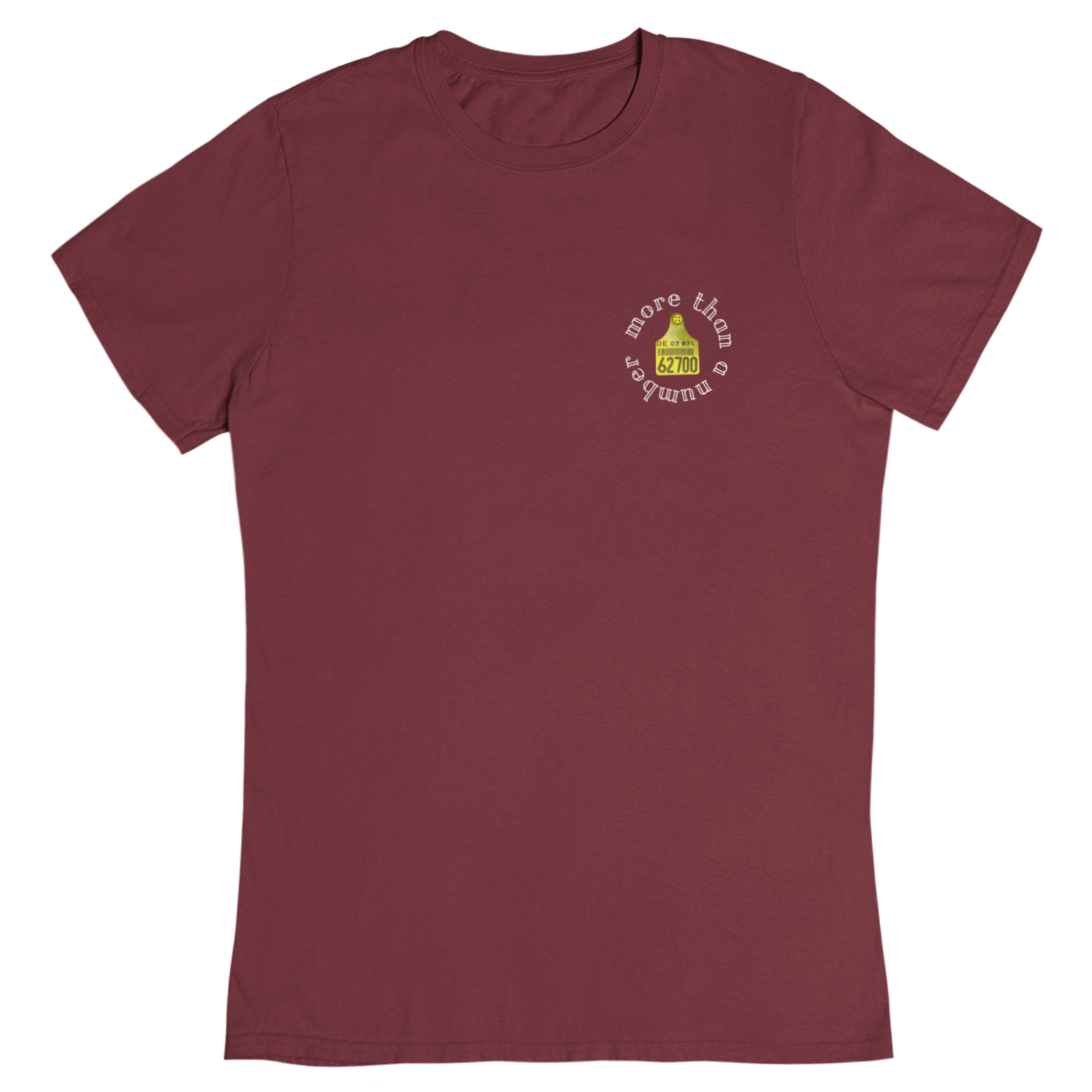 more than a number - Damen T-Shirt