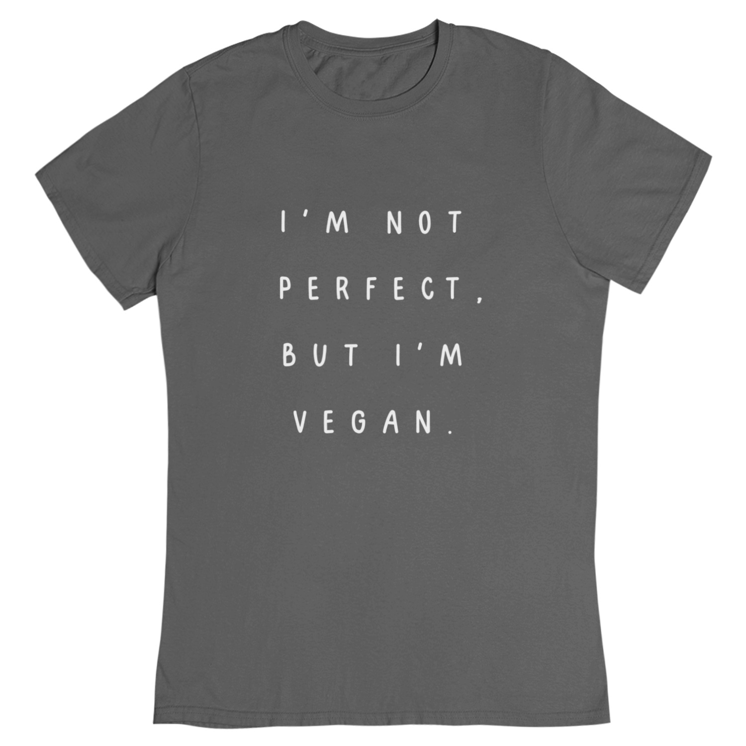 i'm not perfect, but i'm vegan - Damen T-Shirt