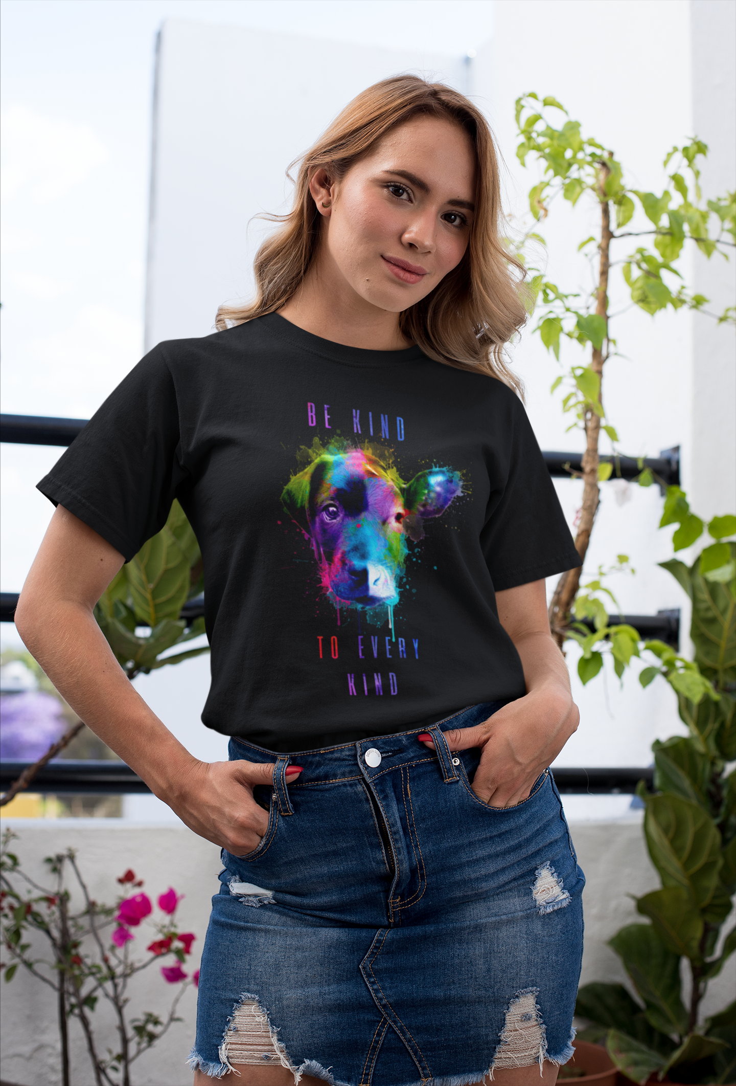 be kind to every kind Colours - Damen T-Shirt