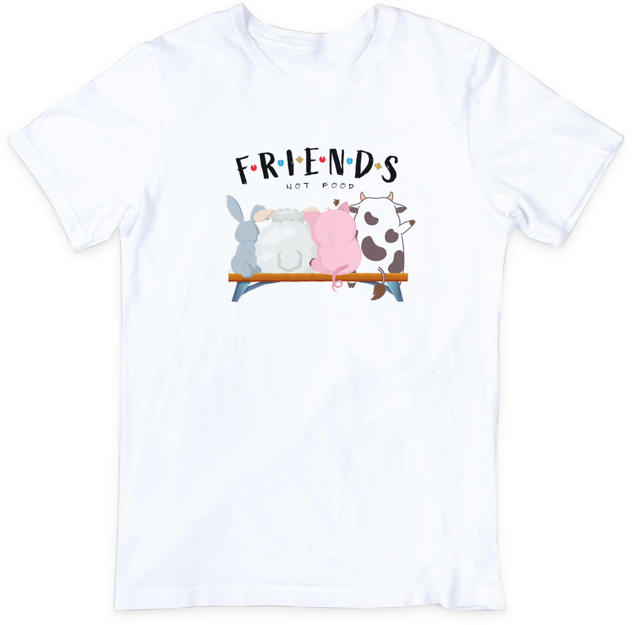 Friends not Food - Damen T-Shirt