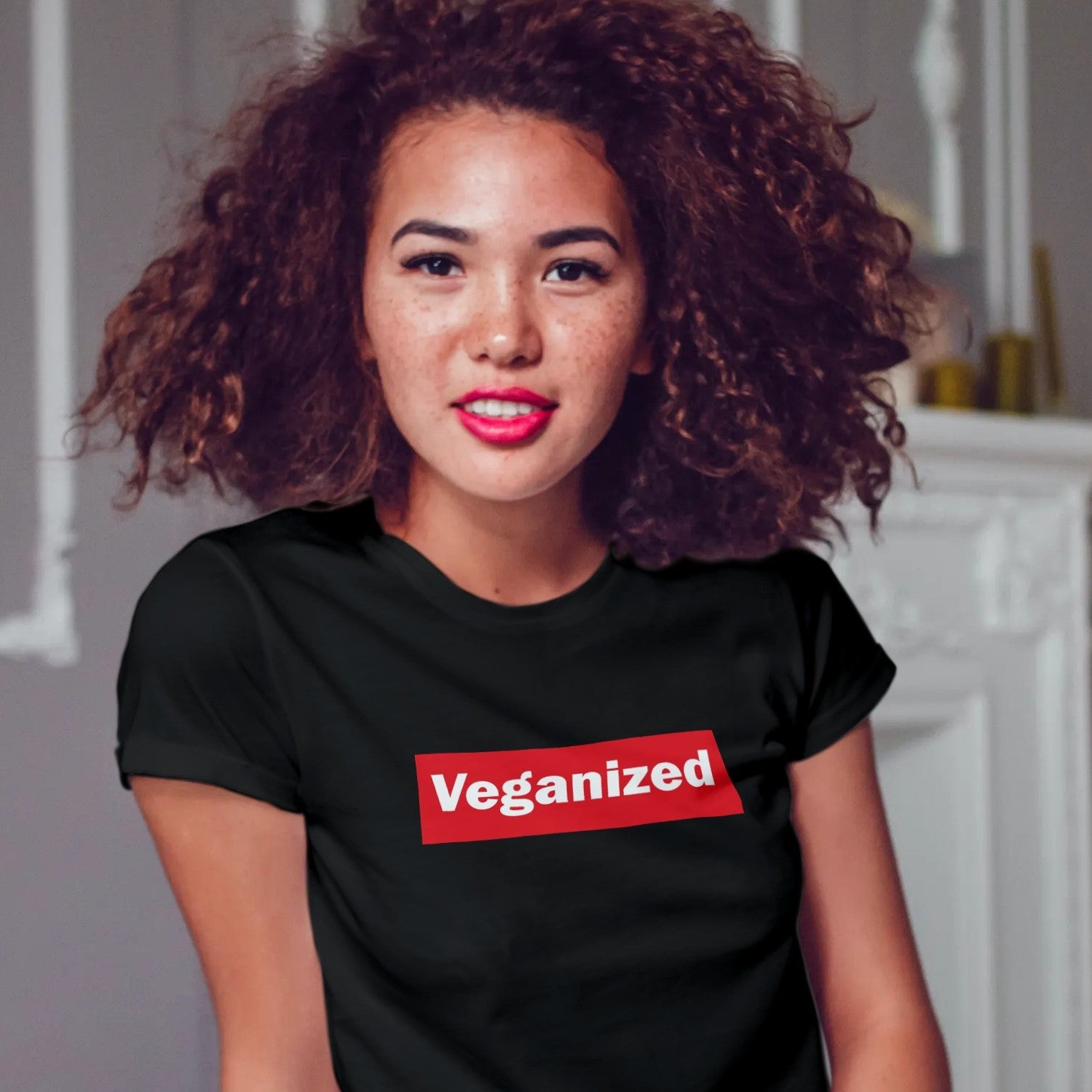 Veganized - Damen T-Shirt Slim Fit