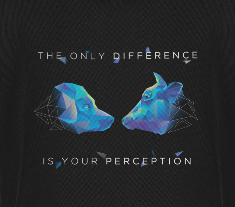 the only Difference is your Perception - Damen T-Shirt