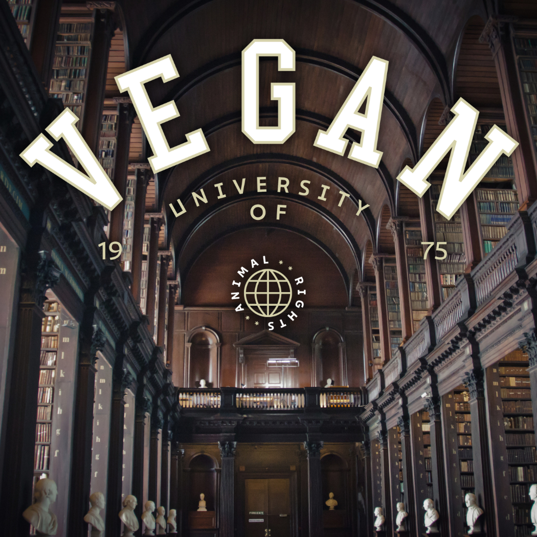 Vegan University of Animal Rights - Herren Hoodie