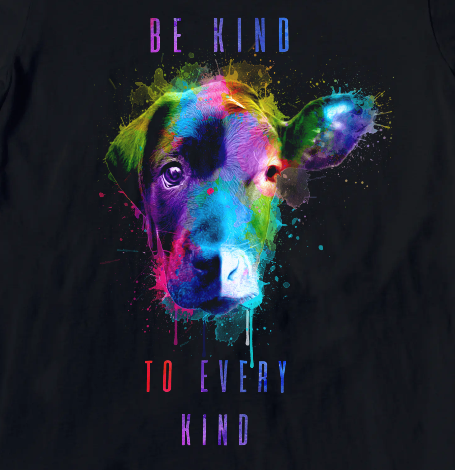 be kind to every kind Colours - Damen T-Shirt Slim Fit