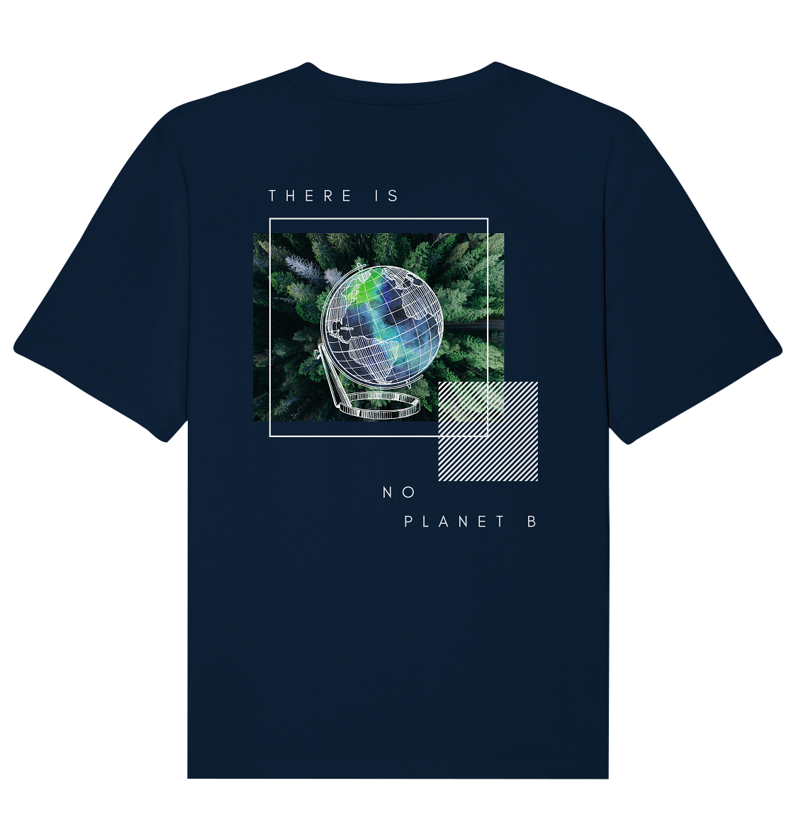 There is no Planet B Globus - Damen Relaxed T-Shirt