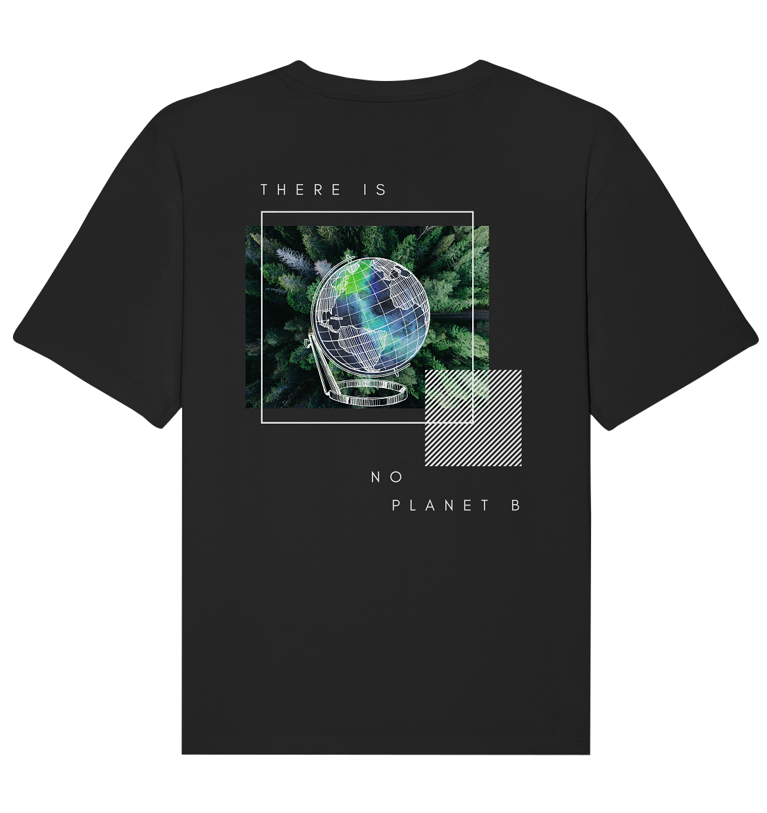 There is no Planet B Globus - Damen Relaxed T-Shirt