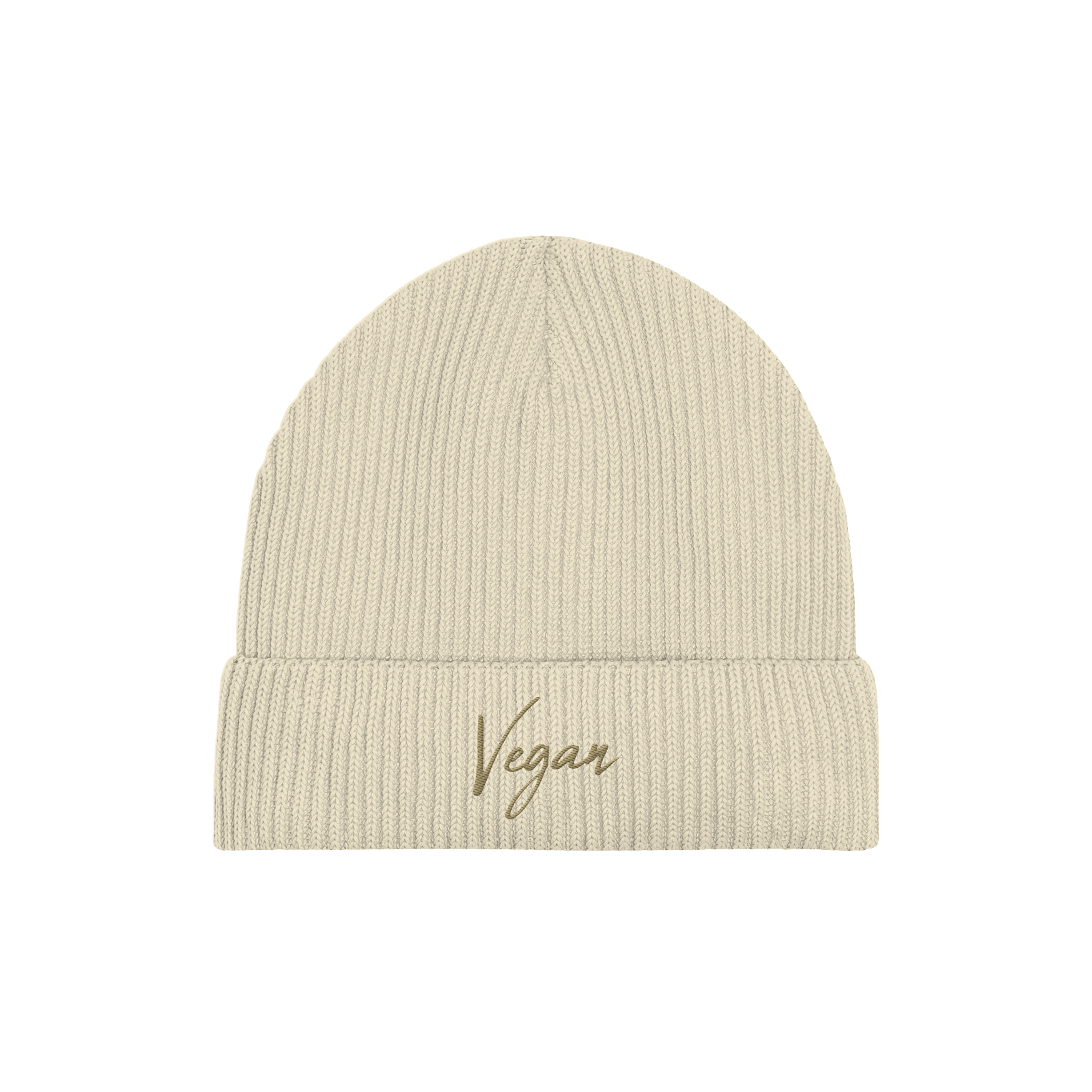 Vegan letter - Fisherman Beanie