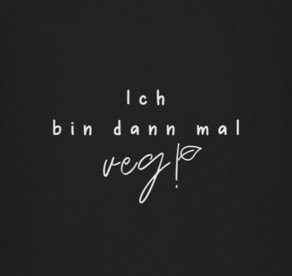 Ich bin dann mal veg! - Damen T-Shirt
