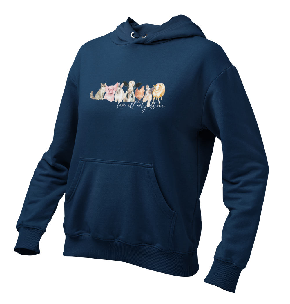 love all not just one - Damen Hoodie