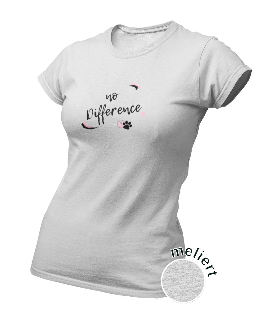 no Difference - Damen T-Shirt Slim Fit
