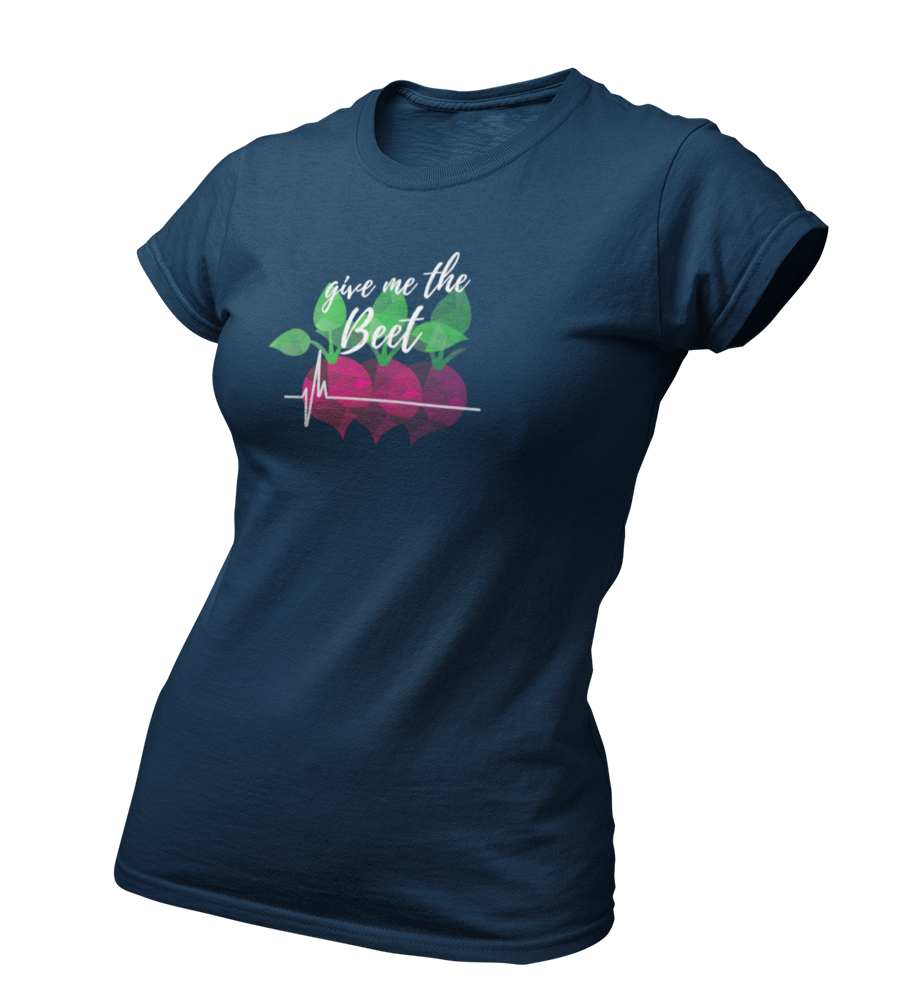 Give me the Beet - Damen T-Shirt Slim Fit