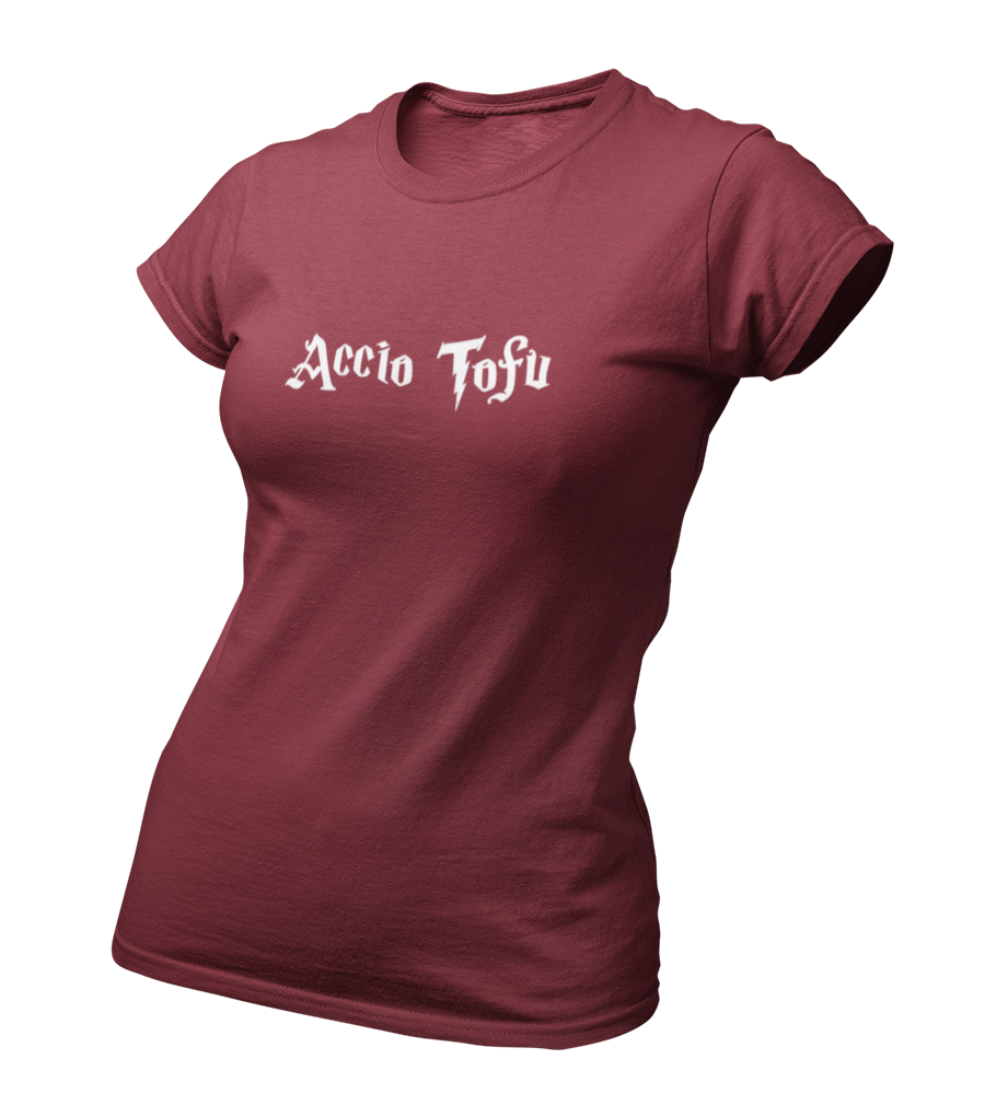 Accio Tofu - Damen T-Shirt Slim Fit