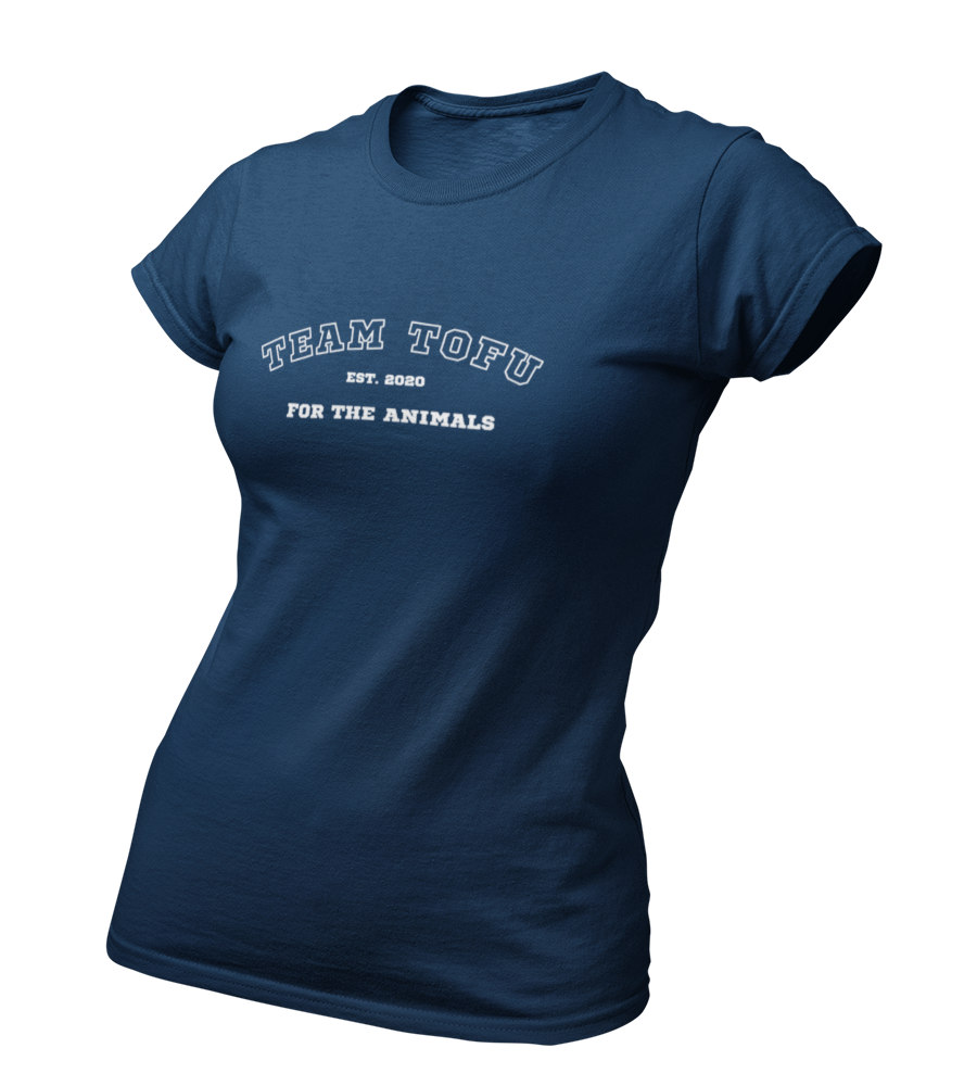 Team Tofu - Damen T-Shirt Slim Fit