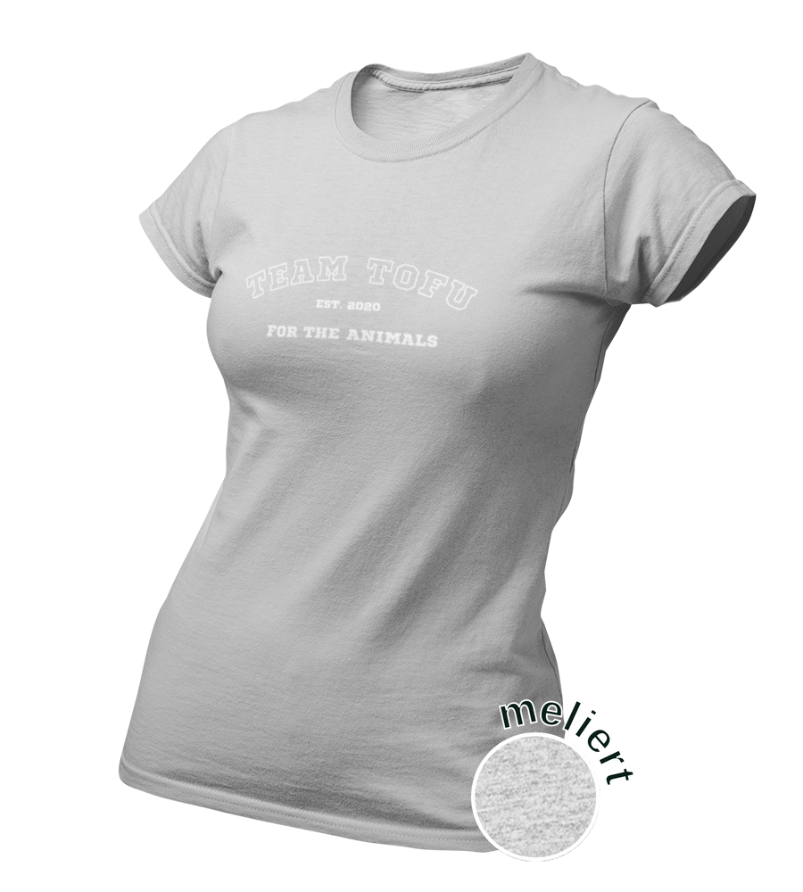 Team Tofu - Damen T-Shirt Slim Fit