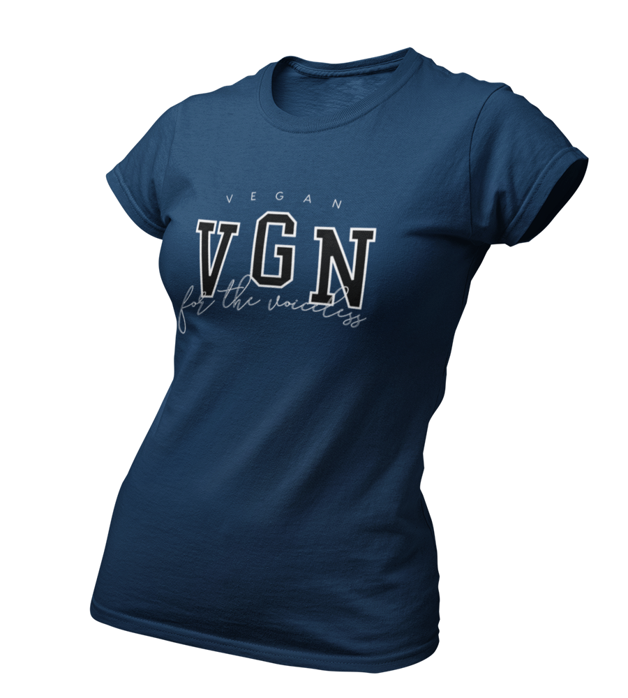 VGN Vegan for the Voiceless - Damen T-Shirt Slim Fit