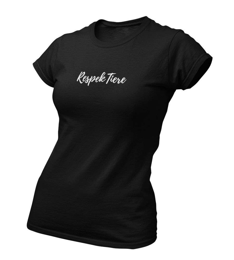 RespekTiere - Damen T-Shirt Slim Fit