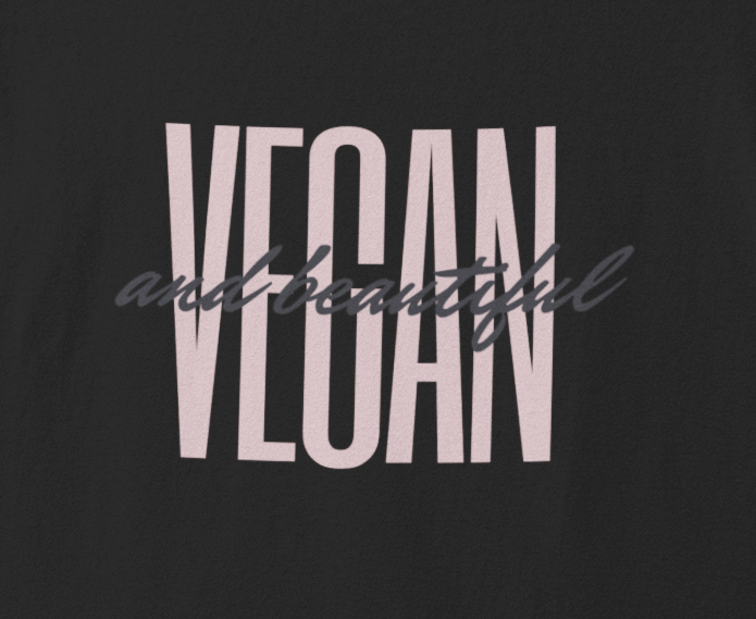 Vegan and beautiful - Damen Hoodie